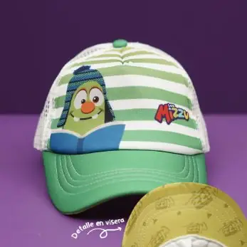Gorra verde de Wizz